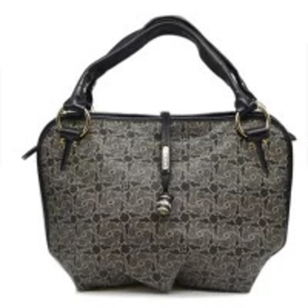 CELINE Sulky Bittersweet Shoulder Leather Tote SC SA